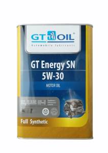 Моторное масло GT Energy SN SAE 5w30, 4л